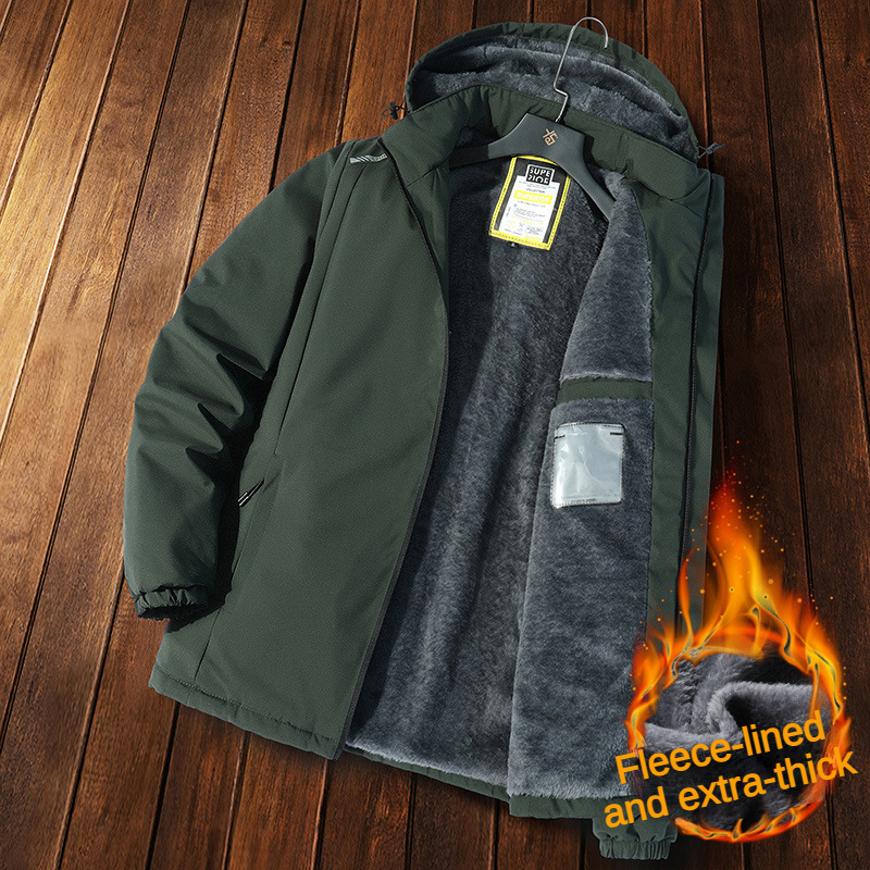 Men's Fleece-Lined Heavyweight Outdoor Jacket