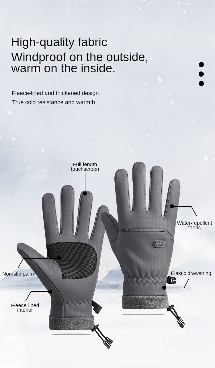 Waterproof Winter Gloves – Warm & Touchscreen Ready