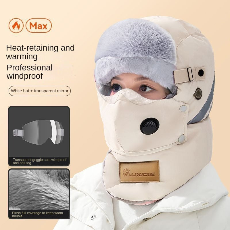 Winter Outdoor Windproof Hat with Ear, Neck & Eye Protection