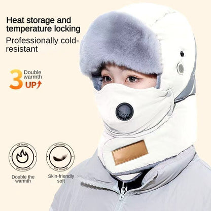 Winter Outdoor Windproof Hat with Ear, Neck & Eye Protection