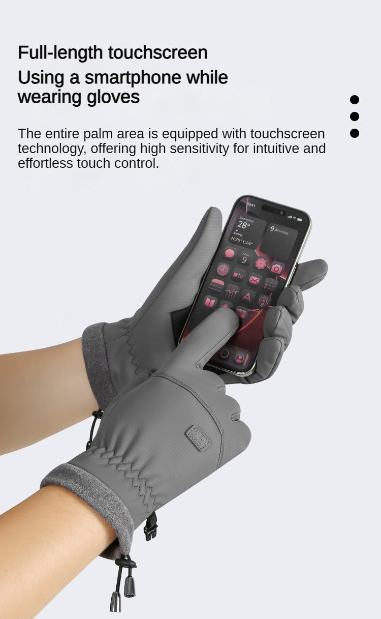 Waterproof Winter Gloves – Warm & Touchscreen Ready