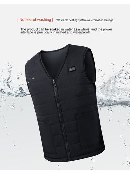 Heated Thermal Vest with USB Charging Port