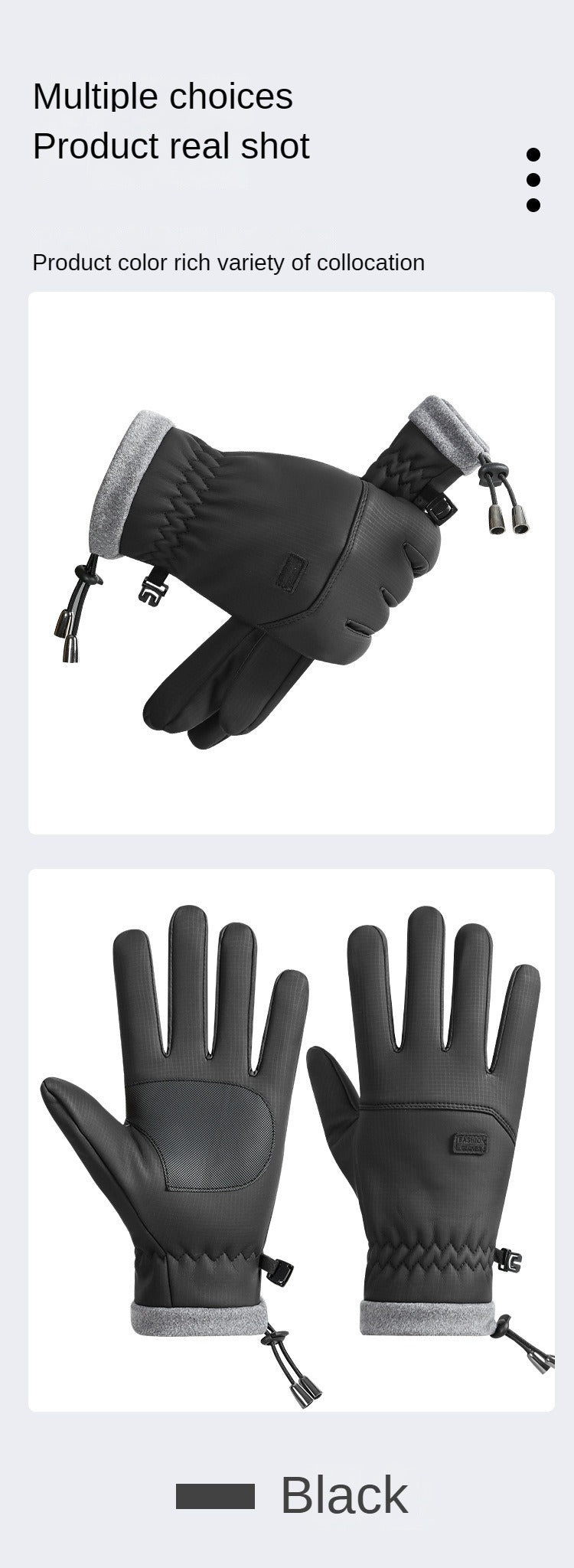 Waterproof Winter Gloves – Warm & Touchscreen Ready