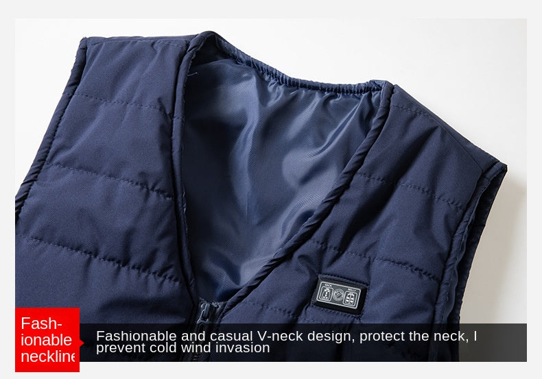 Heated Thermal Vest with USB Charging Port