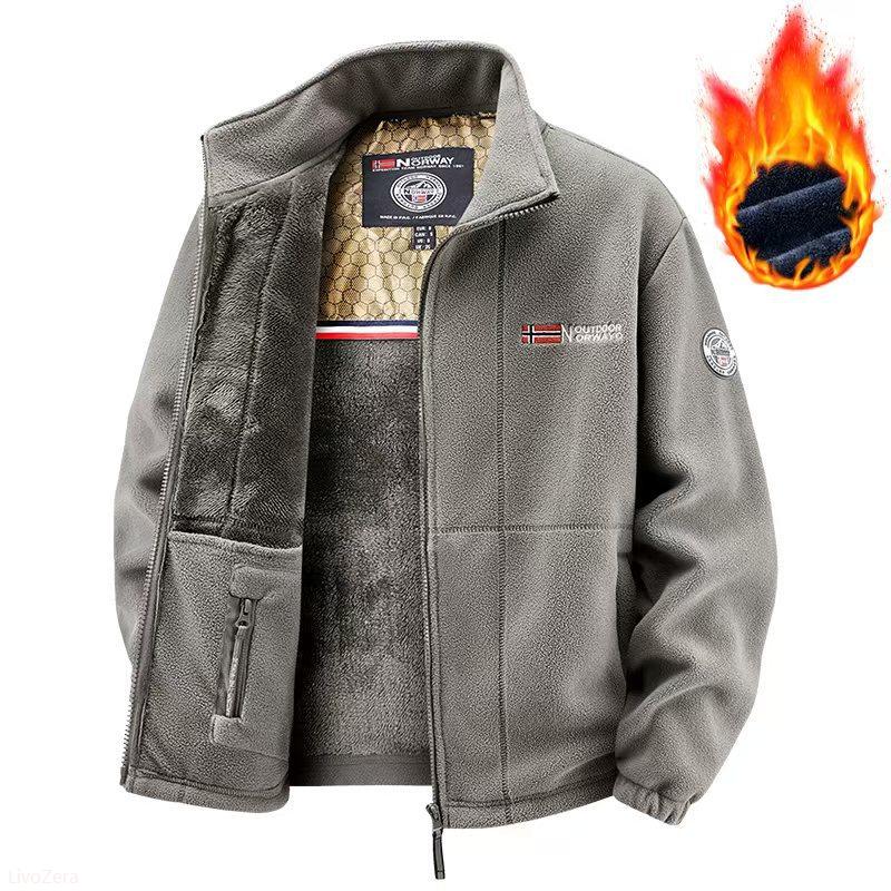 Men's Winter Warm Jacket – Windproof Hooded Parka
