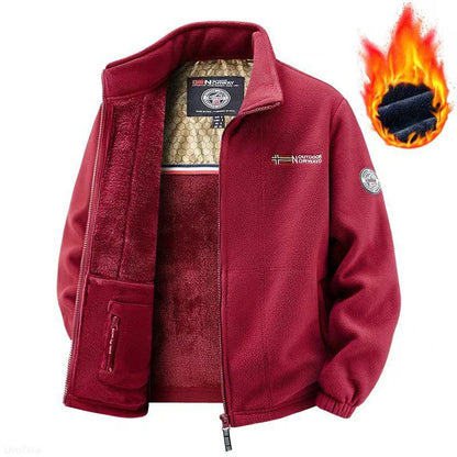 Men's Winter Warm Jacket – Windproof Hooded Parka