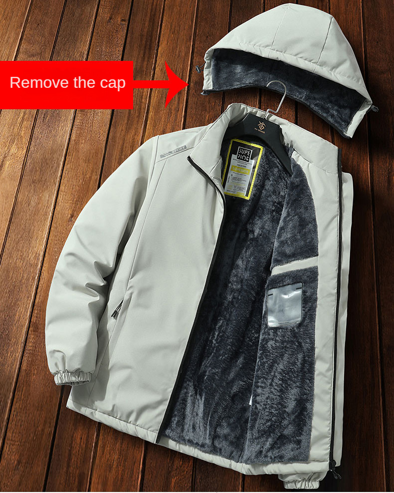 Men's Fleece-Lined Heavyweight Outdoor Jacket