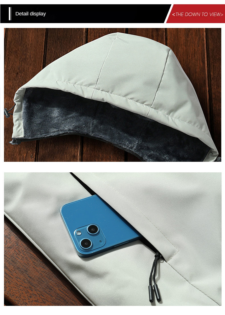 Men's Fleece-Lined Heavyweight Outdoor Jacket