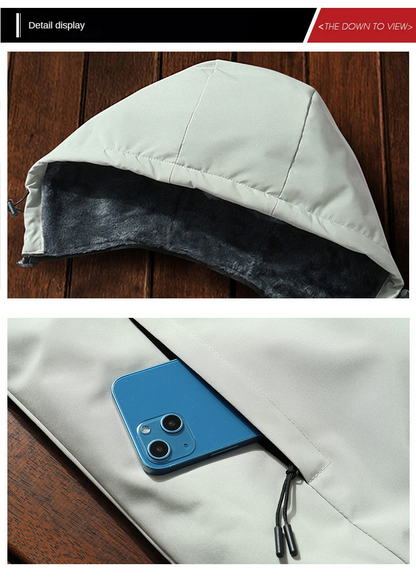 Men's Fleece-Lined Heavyweight Outdoor Jacket
