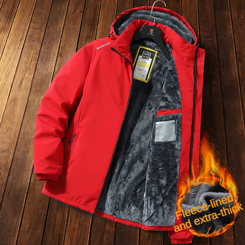 Men's Fleece-Lined Heavyweight Outdoor Jacket