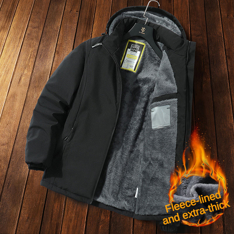 Men's Fleece-Lined Heavyweight Outdoor Jacket