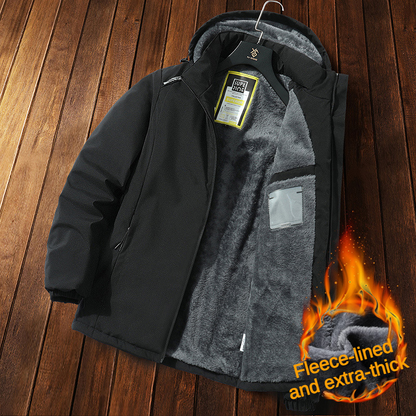 Men's Fleece-Lined Heavyweight Outdoor Jacket