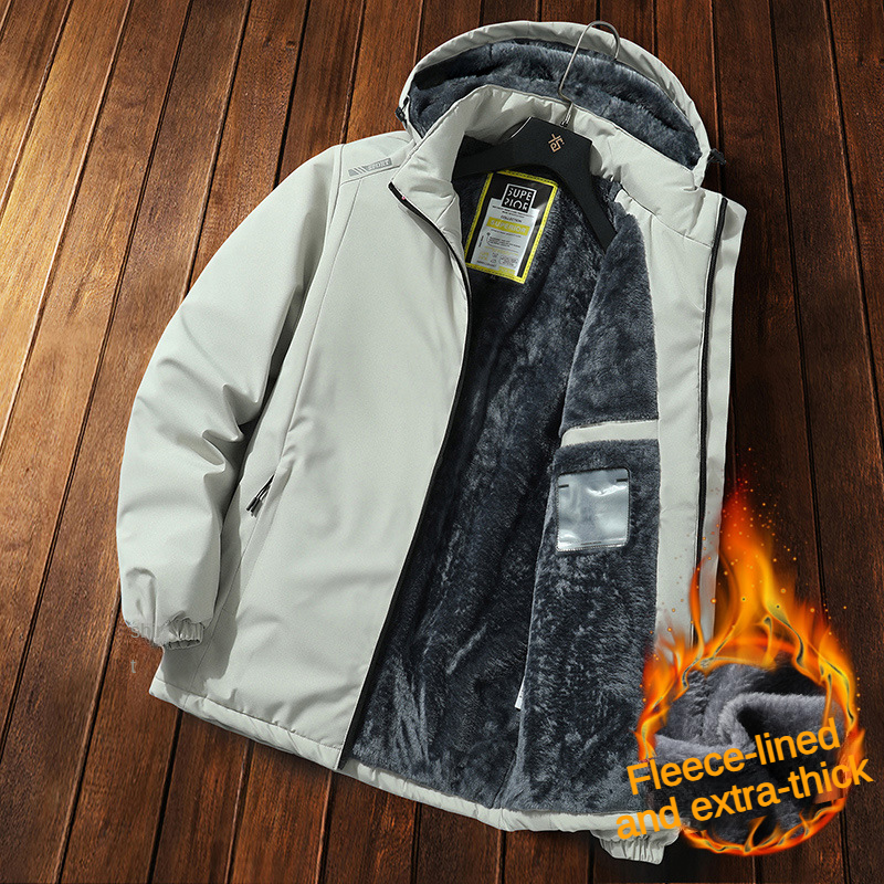 Men's Fleece-Lined Heavyweight Outdoor Jacket