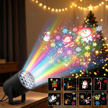 USB Dynamic Rotating Projection Light