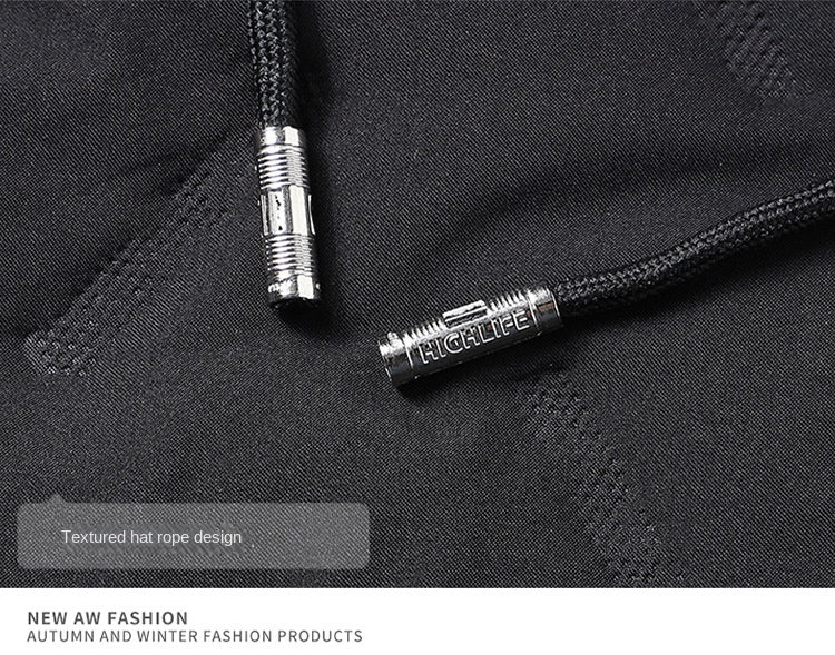 Men's Winter Fleece-Lined Hooded Jacket — Relaxed Fit