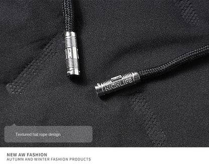 Men's Winter Fleece-Lined Hooded Jacket — Relaxed Fit