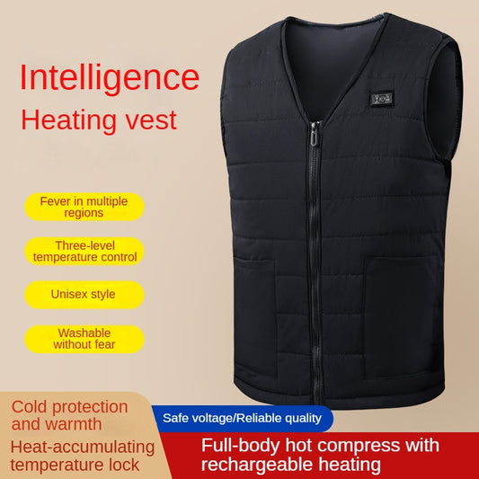 Heated Thermal Vest with USB Charging Port