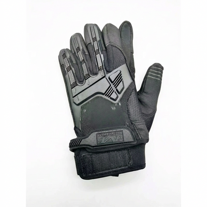Black full-finger glove
