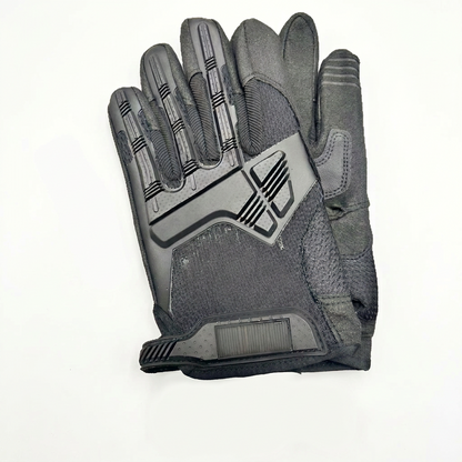 Black glove detail