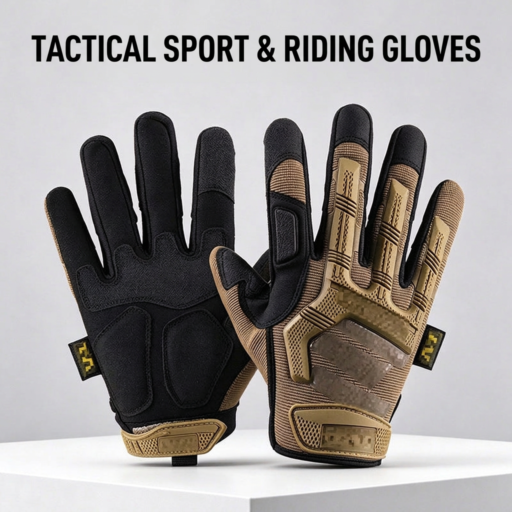 Tactical sport and riding gloves