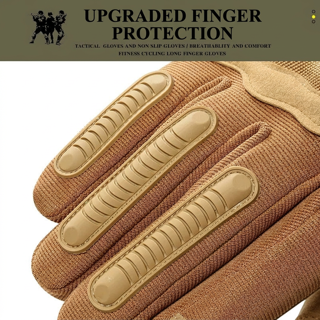 Upgraded finger protection detail