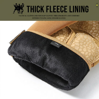 Thick fleece glove lining