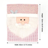 Pink chair cover for elderly people