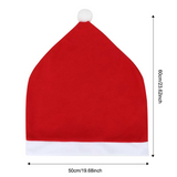 Red fleece chair cover
